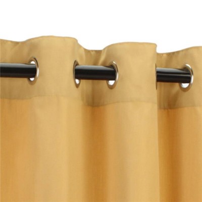 Hammock Source CUR96WHGRSN 50 x 96 in. Sunbrella Outdoor Curtain with Nickel Plated Grommets&#44; Wheat   
